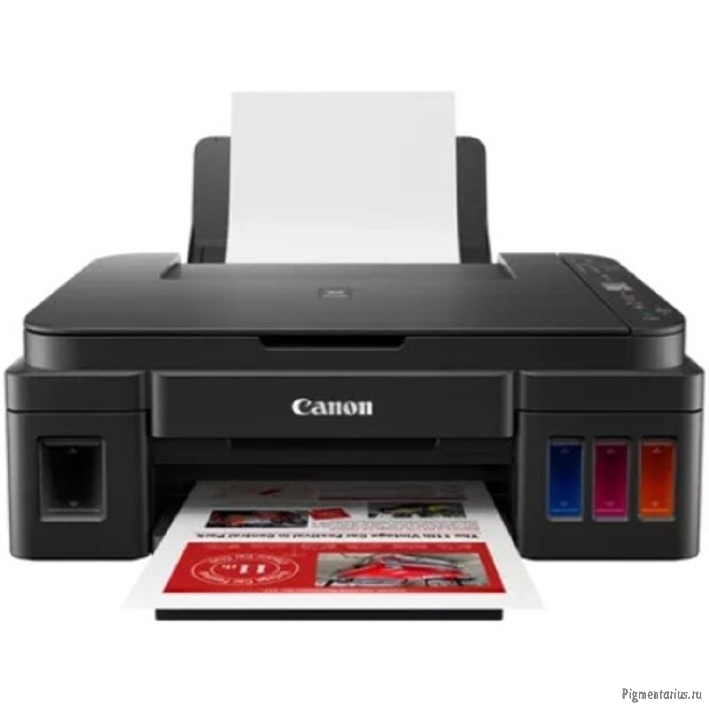 МФУ струйный Canon PIXMA G3416 (A4, принтер/копир/сканер, 4800х1200dpi, до 8.8чб/5цв.ppm, СНПЧ, WiFI