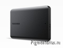 Внешний жесткий диск TOSHIBA Canvio Basics HDTB520EK3AA  2TB 2.5" USB 3.2 Gen 1 black (аналогHDTB420