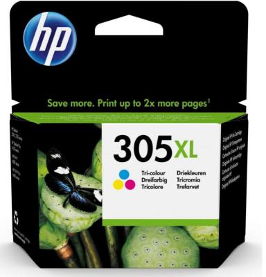 Картридж струйный HP 305XL 3YM63AE многоцветный (200стр.) для HP DJ 2320/2710/2720 Картридж струйный HP 305XL 3YM63AE многоцветный (200стр.) для HP DJ 2320/2710/2720