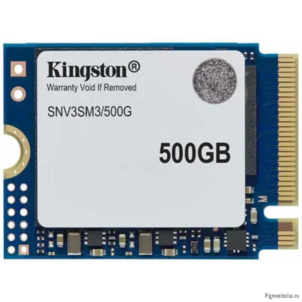 Kingston SSD NV3, 500GB, M.2(22x30mm), NVMe, PCIe 4.0 x4, 3D TLC, SNV3SM3/500G