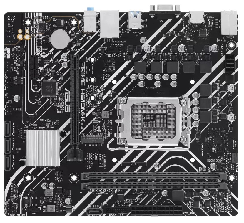 Материнская плата ASUS PRIME H610M-K