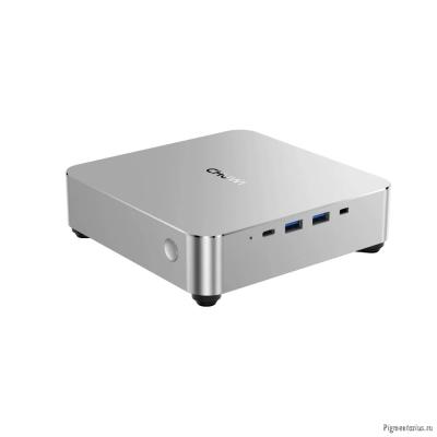 Chuwi AuBox [CWI603I7] Silver { i7 13620H(2.4Ghz)/16384Mb/512SSDGb/Int:Intel UHD Graphic//Win11Pro +