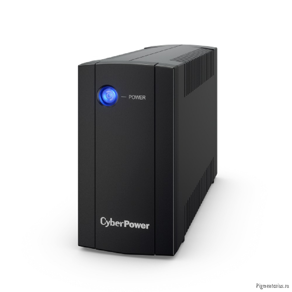 CyberPower UTI675E ИБП {Line-Interactive, Tower, 675VA/360W (2 EURO), 12В/5 Ач х 1}