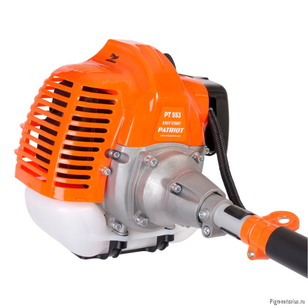 Бензотриммер PATRIOT PT 553 The One (1+1) [250108444] { раб. объем 52сс, 3,0 л.с., "велосипедная" ру
