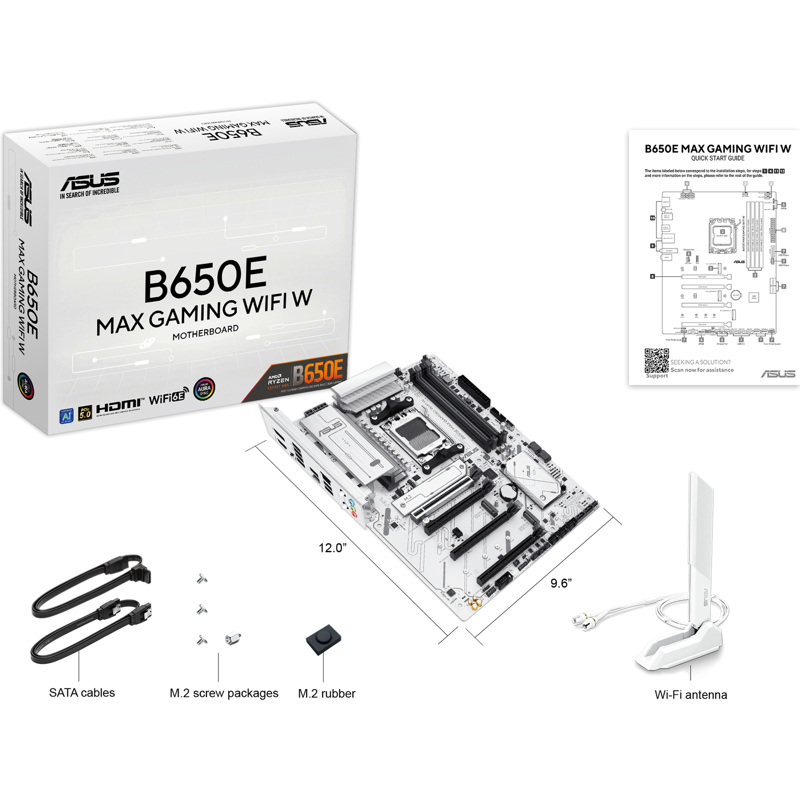 Материнская плата ASUS B650E MAX GAMING WIFI W (90MB1M00-M0EAY0)