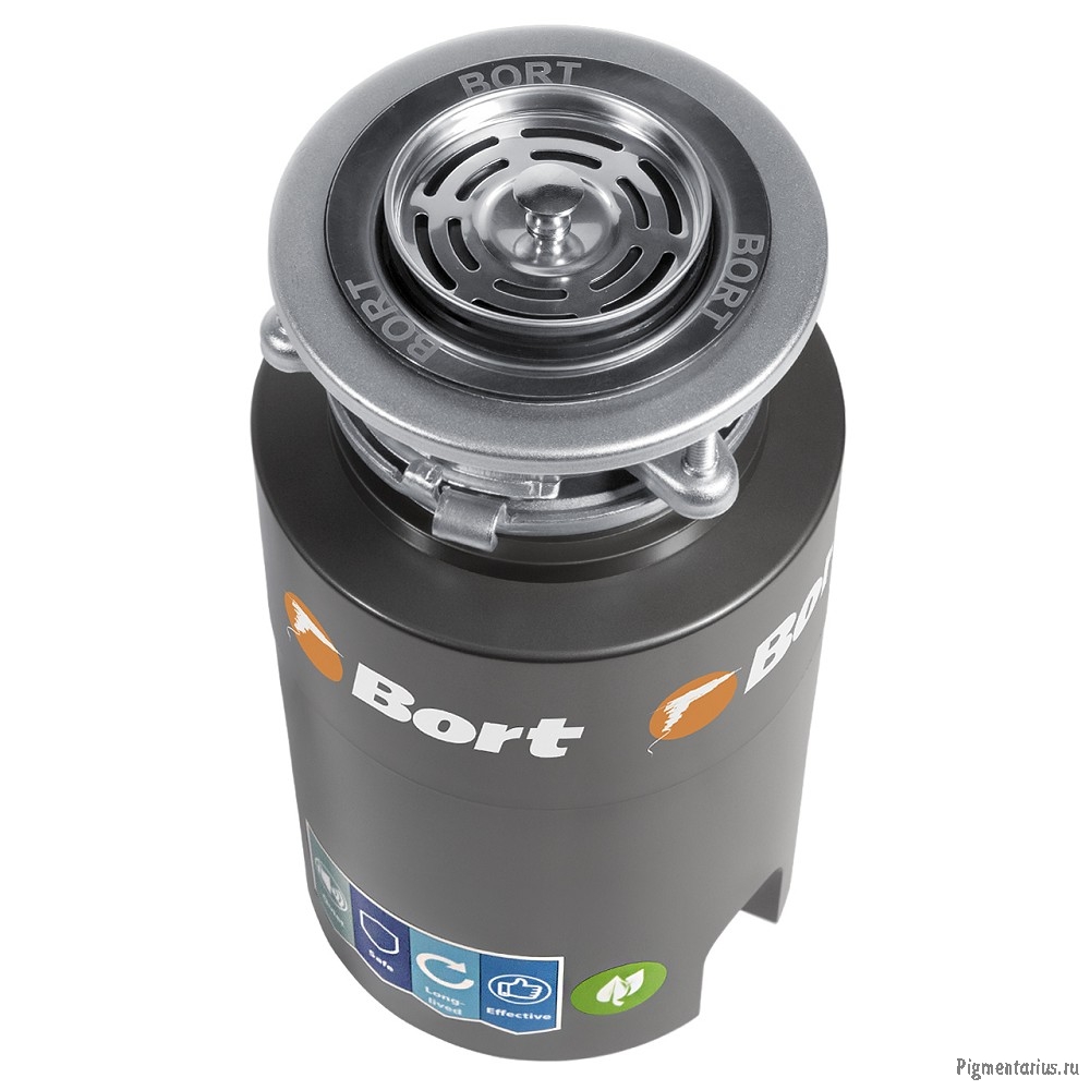 Bort Измельчитель пищевых отходов TITAN 4000 (Control) {Мощность л.с. 0,75 ; 560 Вт; 4,2 кг/мин; 320