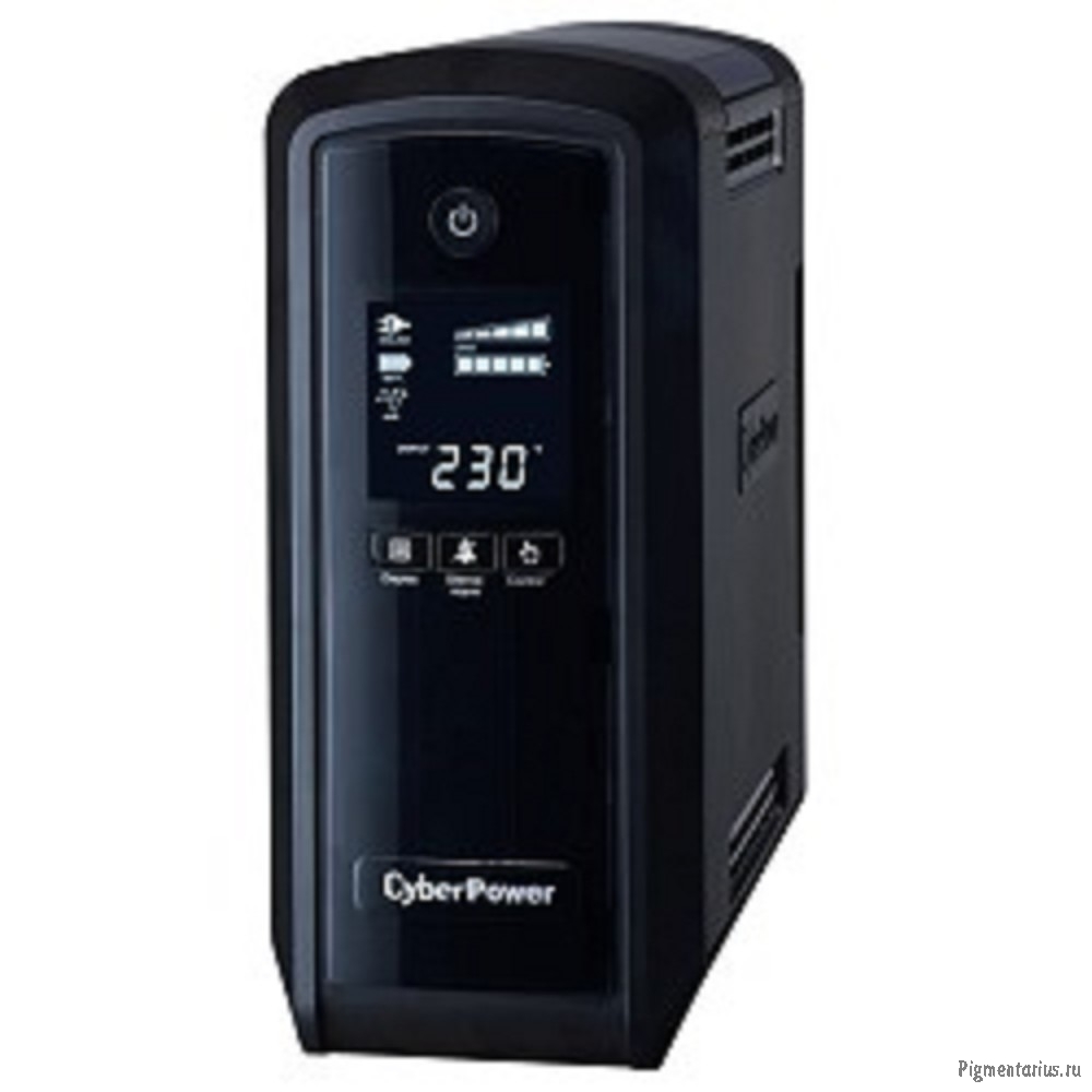 CyberPower CP900EPFCLCD ИБП {Line-Interactive, Tower, 900VA/540W USB/RJ11/45/USB charger A (3+3 EURO