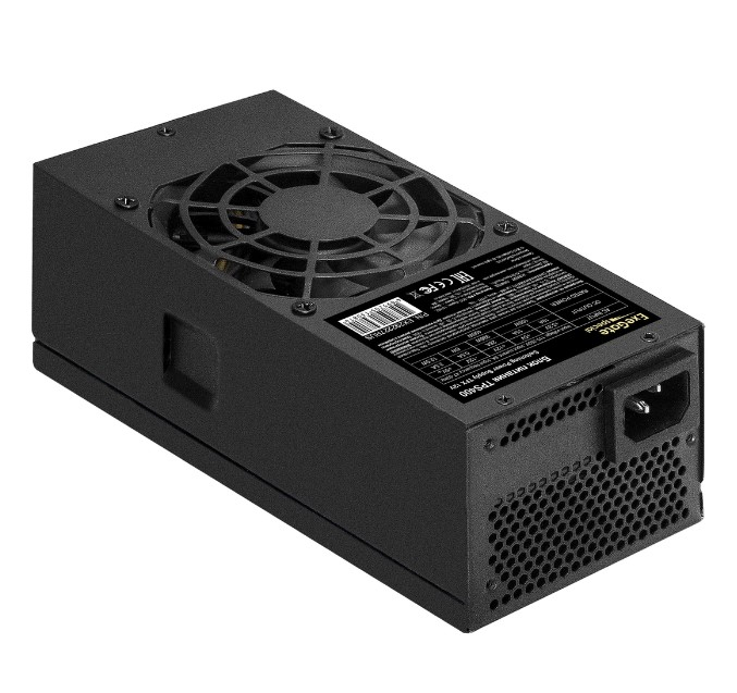 Exegate EX292227RUS Блок питания 400W ExeGate TPS400 (TFX, 8cm fan, 24pin, 4+4pin, 3xSATA, 2xIDE, bl