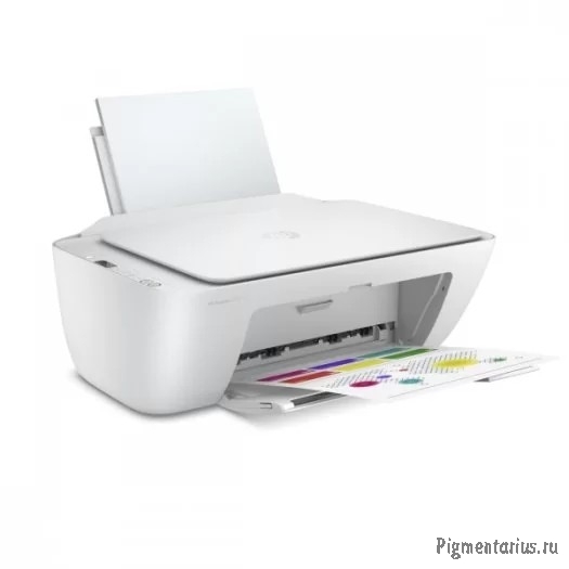 МФУ струйный HP DeskJet 2710, A4, цветной, струйный, белый [5AR83B]