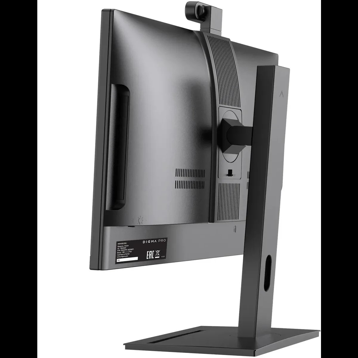 Digma Pro Vision [DM23P5-ADXW04] 23.8" Full HD i5 1235U/16Gb/SSD512Gb Iris Xe/CR/W11Pro/kb/m/черный 