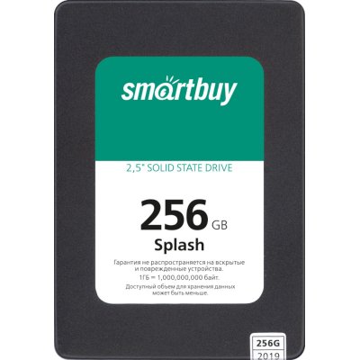 SSD накопитель Smartbuy Splash SBSSD-256GT-MX902-25S3 SATA 256Gb
