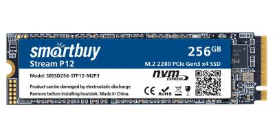 SSD накопитель Smartbuy M.2 Stream P12 SBSSD256-STP12-M2P3 256Gb