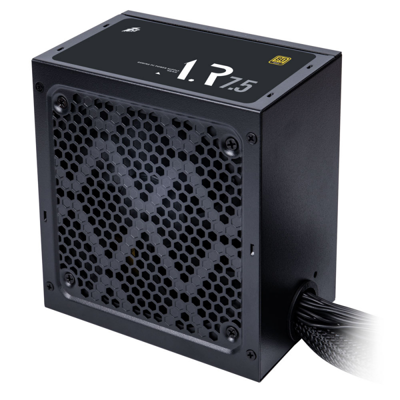 1STPLAYER Блок питания AR 750W / ATX 2.4, LLC+DC-DC, APFC, 80 PLUS GOLD, 120mm fan / PS-750AR