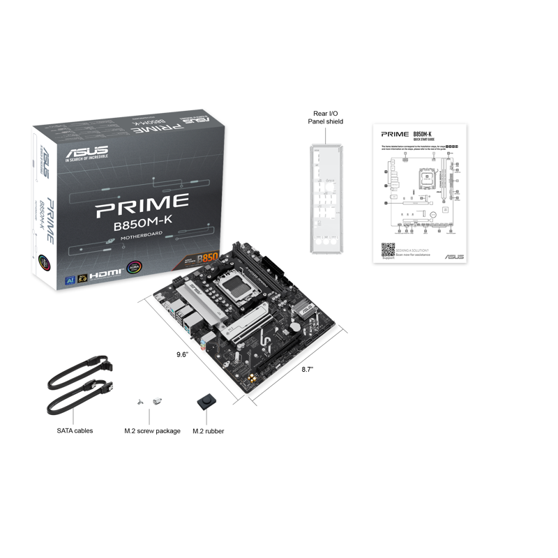 Материнская плата ASUS PRIME B850M-K