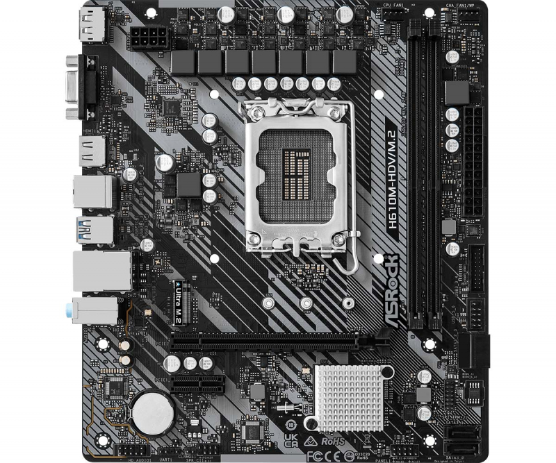 Материнская плата Asrock H610M-HDV/M.2 R2.0 Материнская плата Asrock H610M-HDV/M.2 R2.0