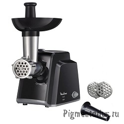 Moulinex ME105830 Мясорубка, 1400Вт, черный