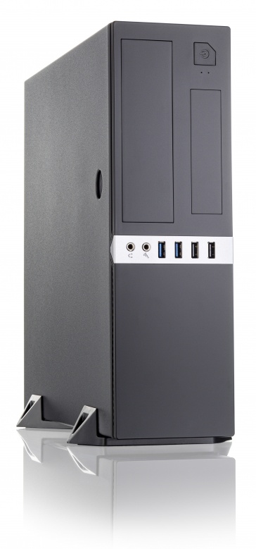 Корпус Foxline mATX FL-203-TFX300S 300W