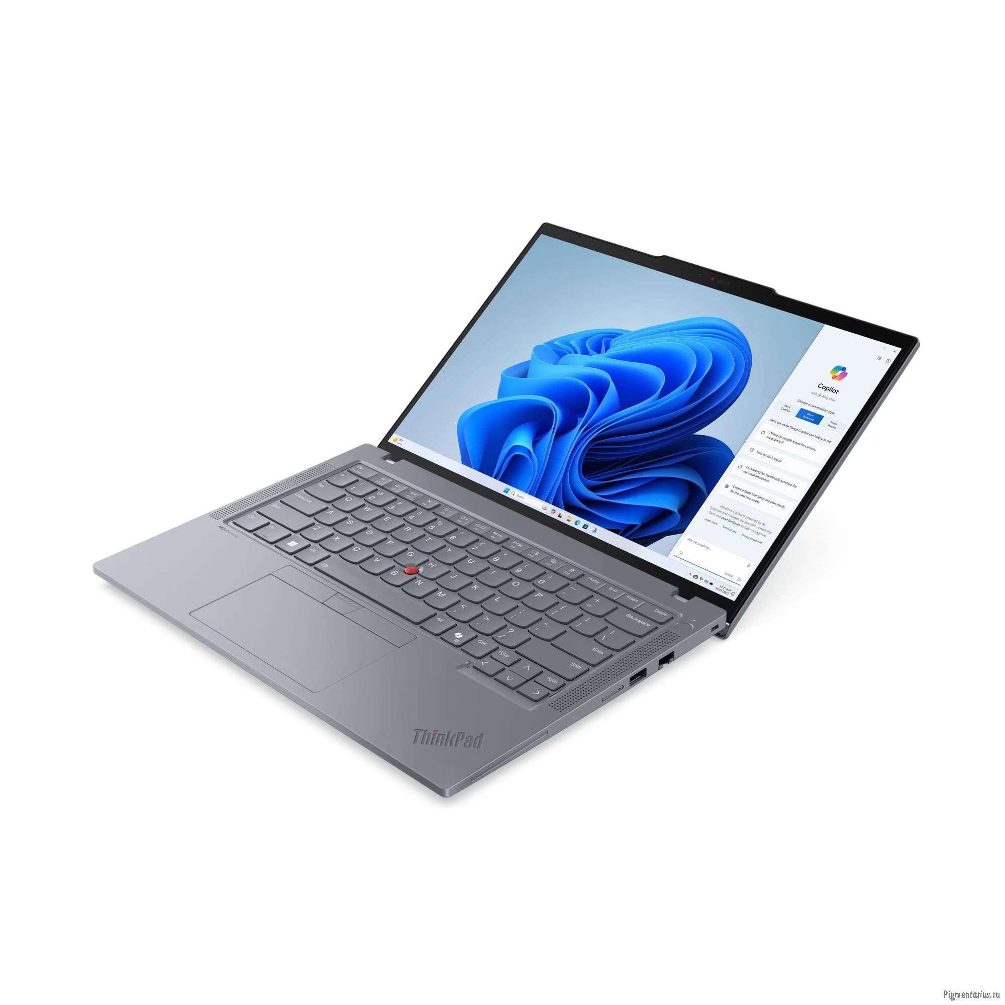 Lenovo ThinkPad T14 G5 [21ML0089US] (КЛАВ.РУС.ГРАВ.) Grey 14" {WUXGA IPS 400nits Ultra 7 155U/16GB/5