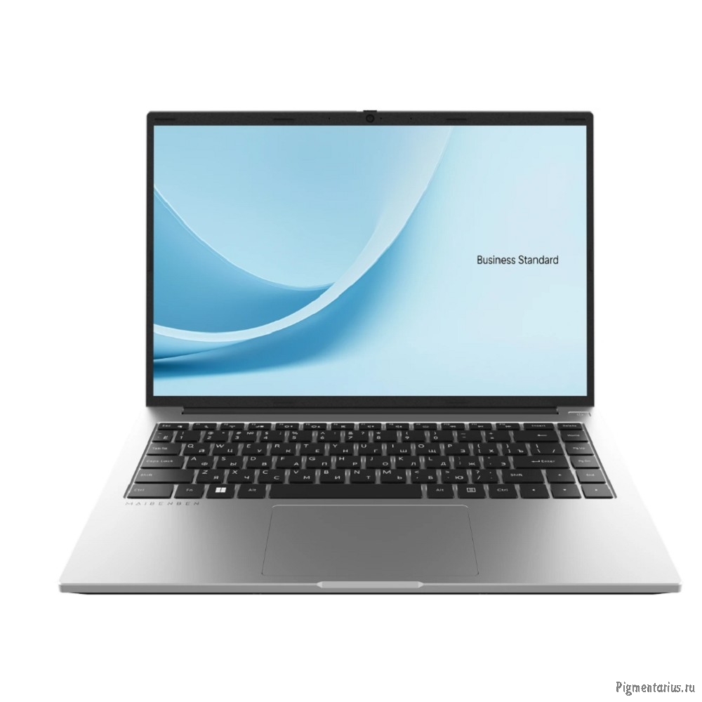 MAIBENBEN Business Standard B114B [ B114B-R566UMFQSLSRE1] Silver 14.5" {3K Ryzen 5 6600H/ 16Gb/ SSD 
