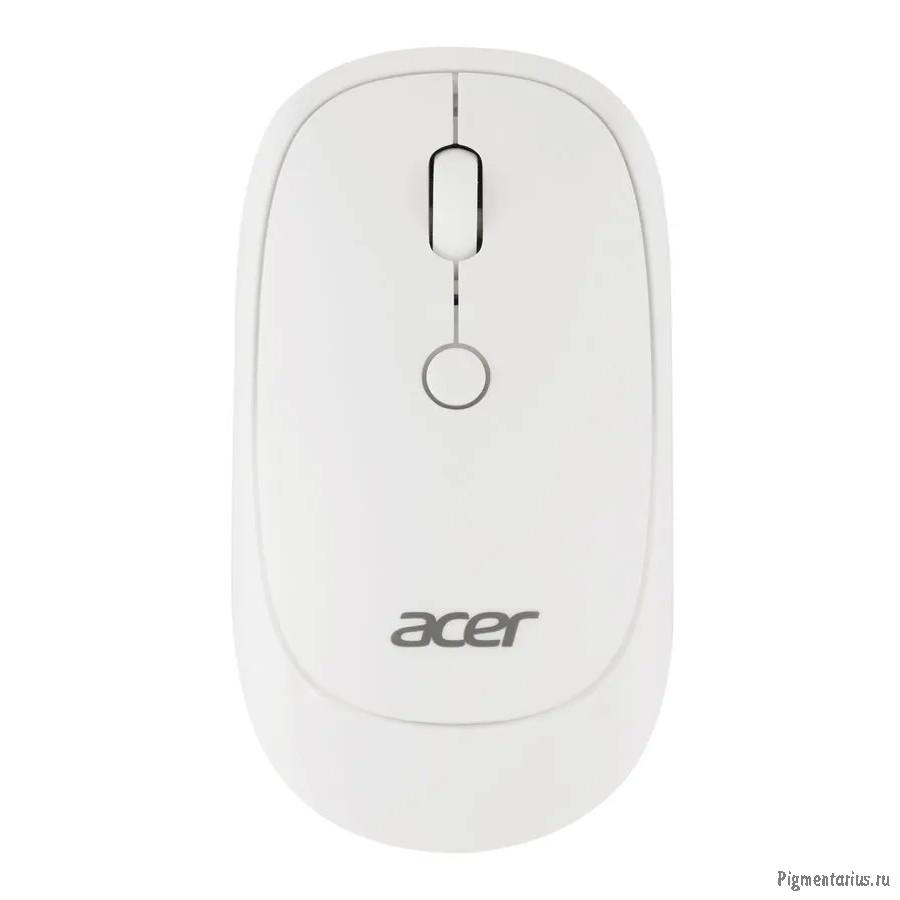 Acer OMR138 [ZL.MCEEE.01L] белый оптическая (1600dpi) беспроводная USB (3but)