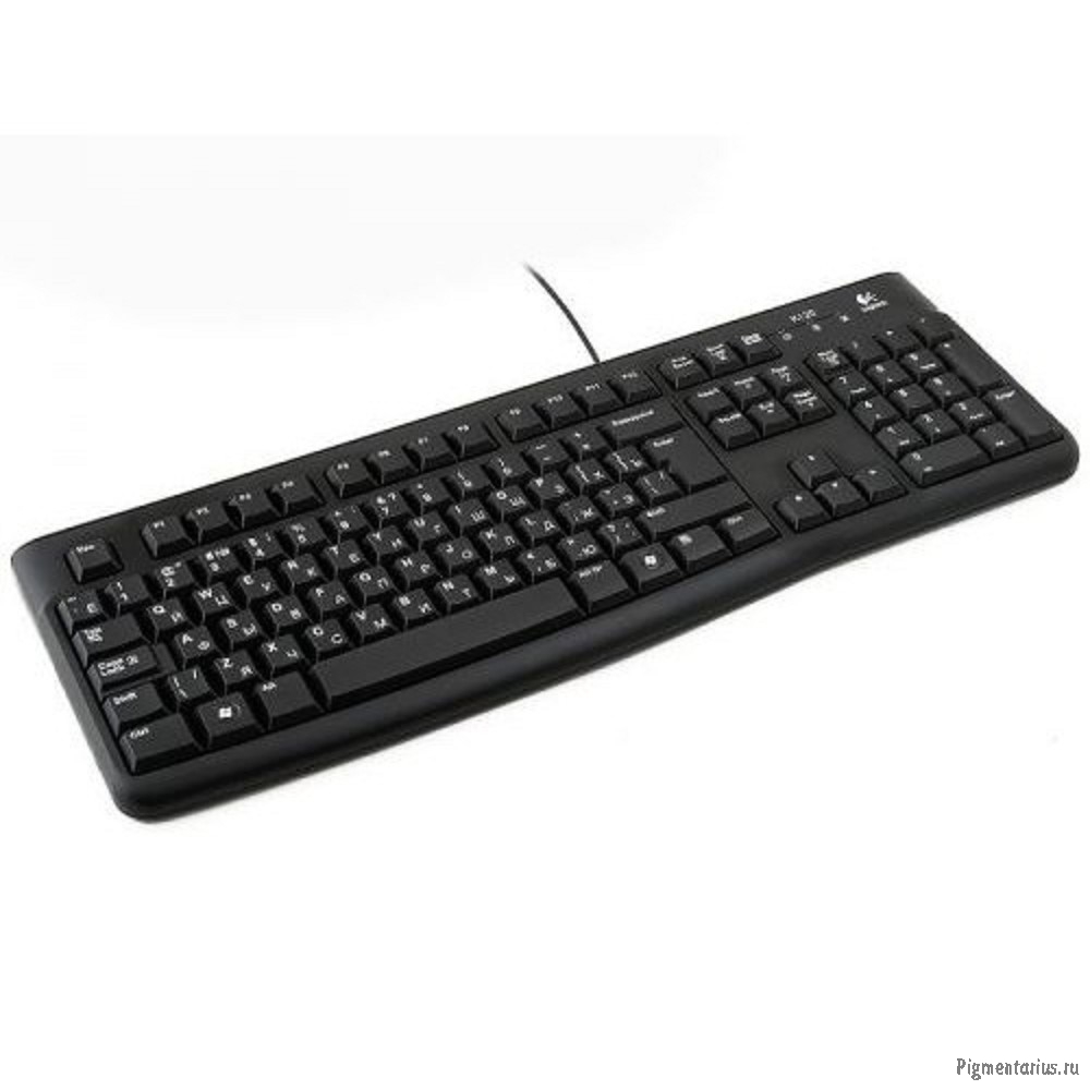 920-002522 Logitech Клавиатура K120 Black USB оригинальная заводская гравировка RU/LAT 920-002522 Logitech Клавиатура K120 Black USB оригинальная заводская гравировка RU/LAT