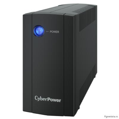 CyberPower UTC650E ИБП {Line-Interactive, Tower, 650VA/360W (2 EURO), 12В/5 Ач х 1}