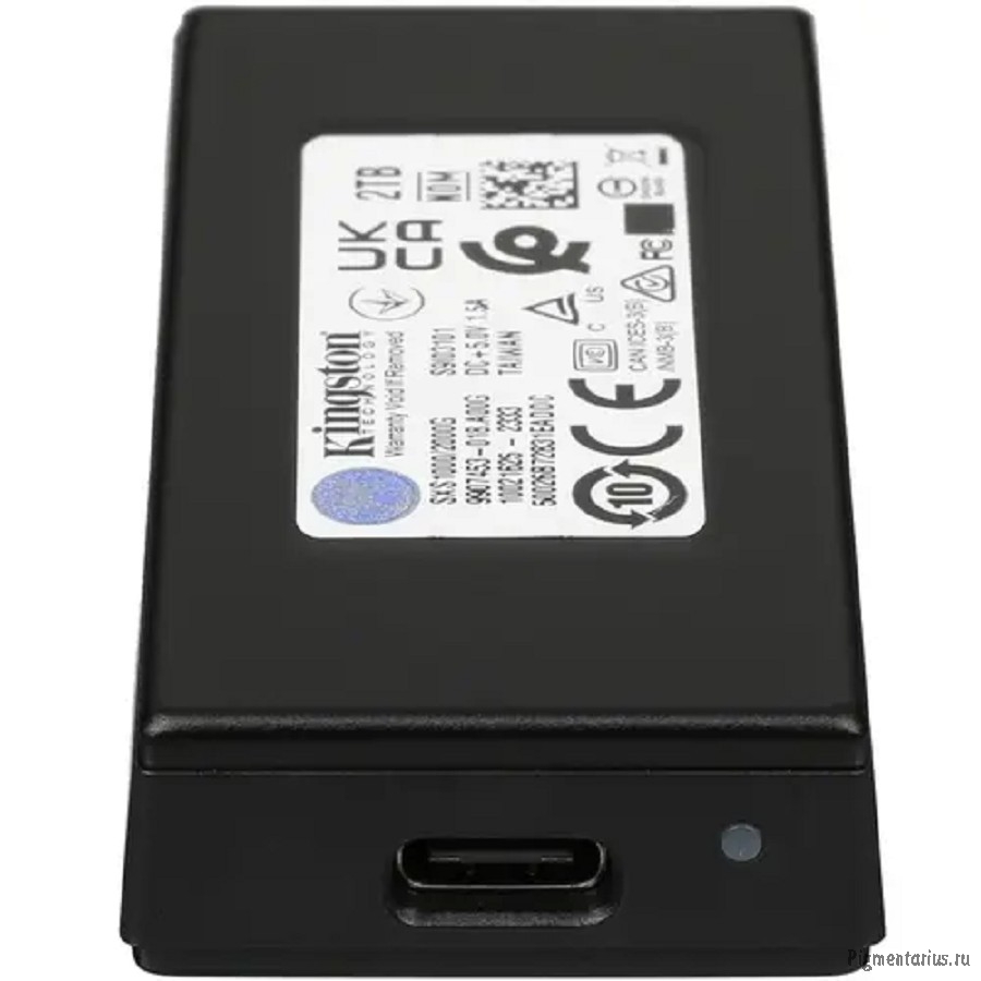 Kingston Portable SSD 2TB [SXS1000/2000G] XS1000, Type-C/A, USB 3.2 Gen 2, SXS1000/2000G