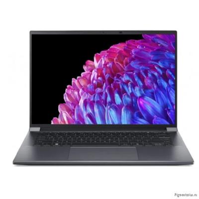 Acer Swift X SFX14-72G-76LG [NX.KR8CD.001] Iron 14.5"{2880x1800 OLED  Ultra 7 155H(1.4Ghz)/16384Mb/1
