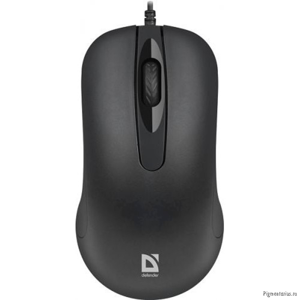 Defender Classic MB-230 [52231] {Проводная оптическая мышь,4кнопки,1000/1200dpi,черный}