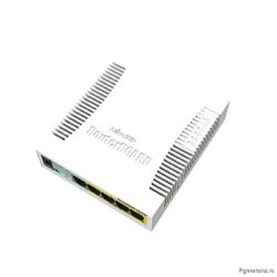 MikroTik RB260GSP (CSS106-1G-4P-1S) Коммутатор RouterBOARD 260GSP 1xSFP, 5x10/100/1000 Gigabit Ether