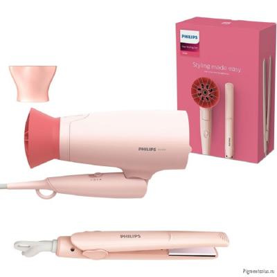 PHILIPS BHP398/00 Набор для укладки, фен+выпрямитель 