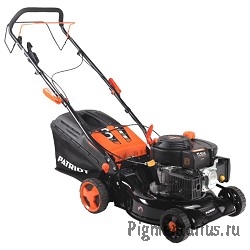 PATRIOT PT 42LS Газонокосилка бензиновая [512109004] {Рабочий объем 123сс, мощность 3.5л.с., рабочая
