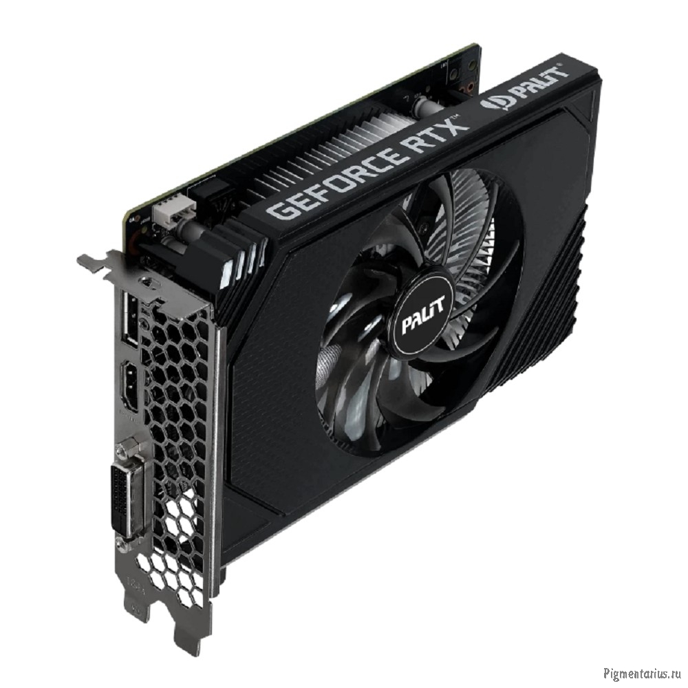 Видеокарта PCIE16 RTX3050 6GB PA-RTX3050 STORMX 6GB V1 PALIT NE63050018JE-1072F