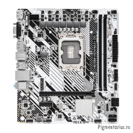 Материнская плата ASROCK H610M-HDV/M.2+ D5