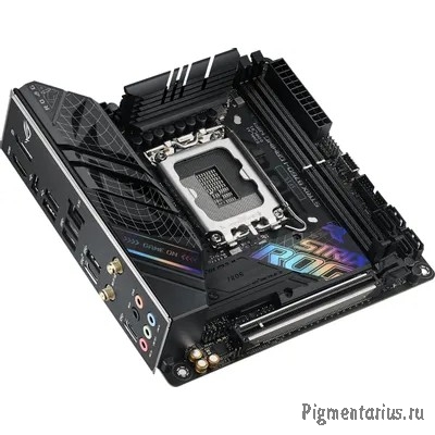 ASUS ROG STRIX B760-I GAMING WIFI  (Socket 1700, mini ITX, 2xDDR5(96GB), DP/HDMI, 1xPCIe 5.0x16, 1xL