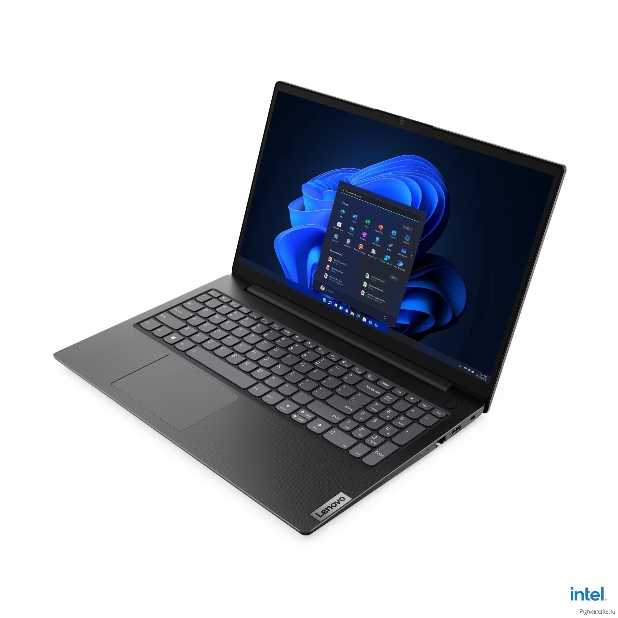 Lenovo V15 G4 IRU [83A100SUSA] (КЛАВ.РУС.ГРАВ.) Business Black 15.6" {FHD TN i5-13420H/8Gb/512Gb SSD