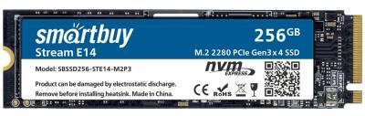 SSD накопитель Smartbuy Stream E14 SBSSD256-STE14-M2P3 M.2 256Gb