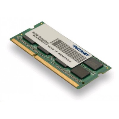 Patriot DDR3 SODIMM 8GB PSD38G1600L2S (PC3-12800, 1600MHz, 1.35V)