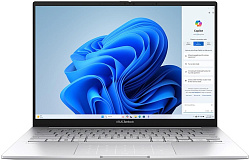 Ноутбук ASUS Zenbook 14 UX3405MA-QD488W [90NB11R2-M00SS0] Silver 14"