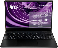 Ноутбук Hiper Workbook U26 [U26-15FII3123R8S2WPG] Grey 15.6"