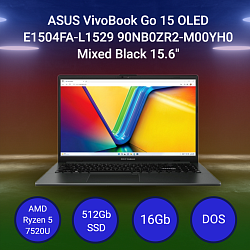 Ноутбук ASUS VivoBook Go 15 OLED E1504FA-L1529 [90NB0ZR2-M00YH0] Mixed Black 15.6"