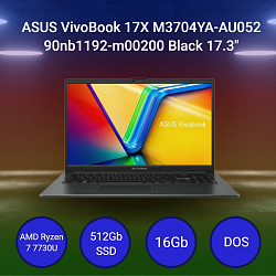 Ноутбук ASUS VivoBook 17X M3704YA-AU052 [90nb1192-m00200] Black 17.3"