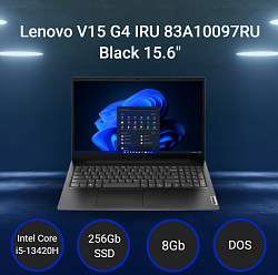 Ноутбук Lenovo V15 G4 IRU [83A10097RU] Black 15.6"